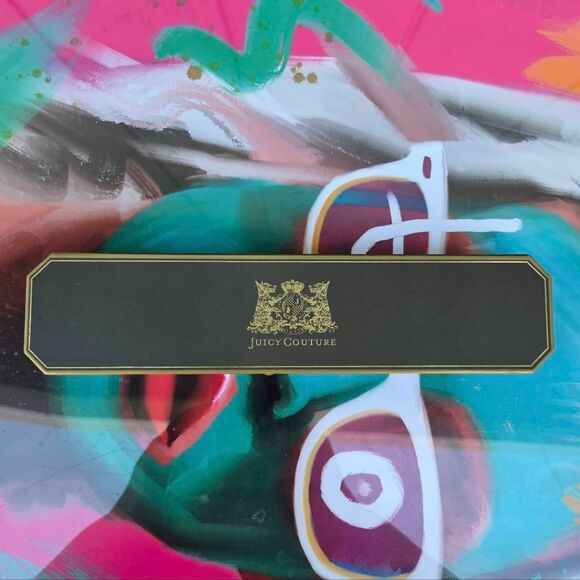 Juicy Couture Y2K Rare Metallic Blue Charm Puffy Heart Vintage Starter Bracelet - Picture 9 of 9